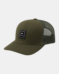 0 VA Station - Trucker Cap for Men Green AVYHA00512 RVCA