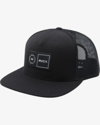 0 Platform - Trucker Cap for Men Black AVYHA00600 RVCA
