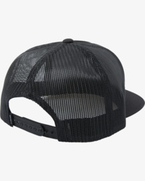 8 Platform - Trucker Cap for Men Black AVYHA00600 RVCA