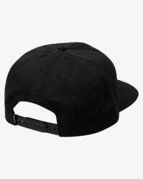 1 Paper Cuts - Snapback Cap for Men Black AVYHA00637 RVCA