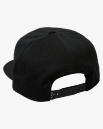 4 Paper Cuts - Snapback Cap for Men Black AVYHA00637 RVCA