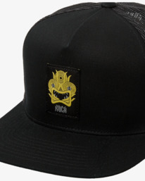 5 Redondo - Trucker Cap for Men Black AVYHA00647 RVCA