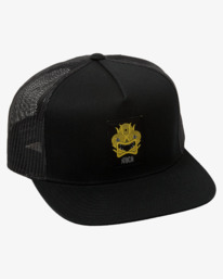 3 Redondo - Trucker Cap for Men Black AVYHA00647 RVCA