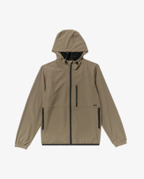 0 Yogger Ii - Chaqueta con capucha y cremallera para hombre Multi AVYJK00123 RVCA