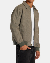 6 Pisco - Veste en laine pour Homme Marron AVYJK00185 RVCA