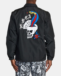 1 BERT KRAK JACKET Schwarz AVYJK00241 RVCA