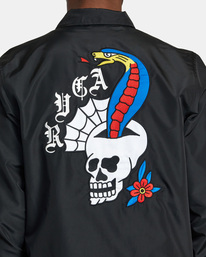 2 BERT KRAK JACKET Schwarz AVYJK00241 RVCA