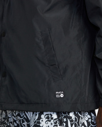 7 BERT KRAK JACKET Schwarz AVYJK00241 RVCA