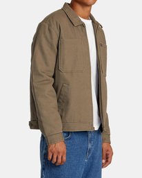 6 Coping  - Buttoned Jacket for Men Multi AVYJK00260 RVCA