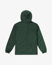 1 Meyer - Verstaubarer Anorak für Männer Grün AVYJK00264 RVCA