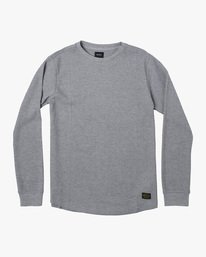 0 Recession Collection Day Shift - Long Sleeve Thermal Top for Men Green AVYKT00104 RVCA