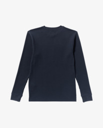 1 Recession Collection Day Shift - Top térmico de manga comprida para Homem Azul AVYKT00104 RVCA