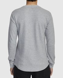 9 Recession Collection Day Shift - Long Sleeve Thermal Top for Men Green AVYKT00104 RVCA