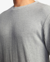 3 Recession Collection Day Shift - Long Sleeve Thermal Top for Men Green AVYKT00104 RVCA