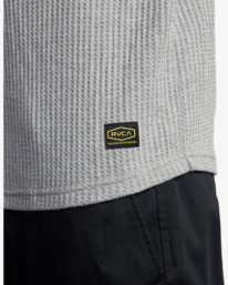 7 Recession Collection Day Shift - Long Sleeve Thermal Top for Men Green AVYKT00104 RVCA