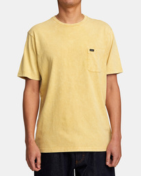 1 Manic Tie Dye - T-Shirt für Männer Beige AVYKT00135 RVCA