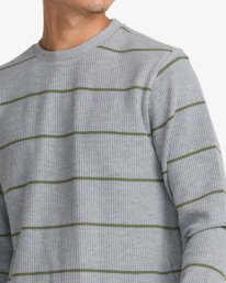 2 Day Shift Thermal Stripe Gris AVYKT00316 RVCA