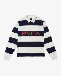 0 Polo manches longues pour Homme Bleu AVYKT00323 RVCA