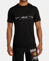 0 Kelsey Niziolek - T-shirt à manches courtes pour Homme Noir AVYKT00366 RVCA