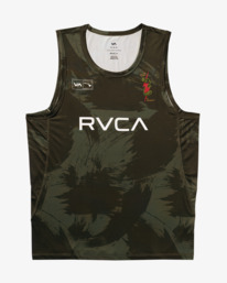 0 Hawaii Sport Vent - Top sem mangas para homem Verde AVYKT00369 RVCA