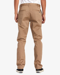 1 The Weekend Stretch - Hose mit Straight Fit für Männer Grau AVYNP00178 RVCA
