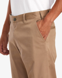 2 The Weekend Stretch - Hose mit Straight Fit für Männer Grau AVYNP00178 RVCA