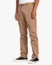 3 The Weekend Stretch - Hose mit Straight Fit für Männer Grau AVYNP00178 RVCA