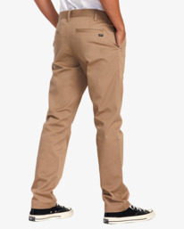 4 The Weekend Stretch - Hose mit Straight Fit für Männer Grau AVYNP00178 RVCA