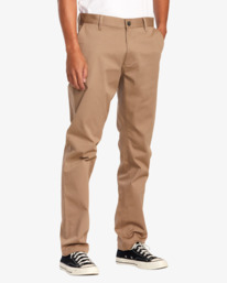 5 The Weekend Stretch - Hose mit Straight Fit für Männer Grau AVYNP00178 RVCA