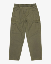 0 Vacancy - Pantaloni Cargo da Uomo Green AVYNP00245 RVCA