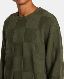 2 Hi Grade Boro - Jersey Cerrado para Hombre Verde AVYSW00126 RVCA