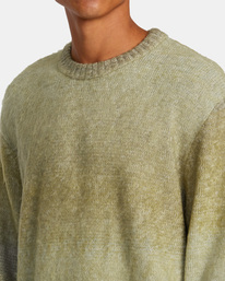 2 Ino - Jersey tipo mohair para Hombre Verde AVYSW00137 RVCA