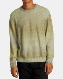 0 Ino - Fauxhair Sweater for Men Green AVYSW00137 RVCA