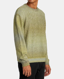 4 Ino - Jersey tipo mohair para Hombre Verde AVYSW00137 RVCA