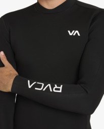 6 2mm Balance - Chaquetilla para Surf con Cremallera en la Espalda para Hombre Negro AVYW800103 RVCA