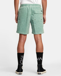 2 Escape Elastic - Short en velours pour Homme Vert AVYWS00160 RVCA