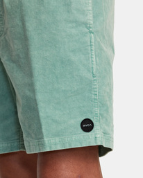 7 Escape Elastic - Short en velours pour Homme Vert AVYWS00160 RVCA
