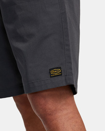 3 Recession Collection Americana - Elasticated Shorts for Men Black AVYWS00199 RVCA