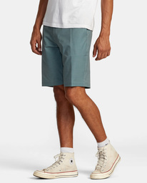 2 Balance - Hybrid Shorts for Men Green AVYWS00287 RVCA