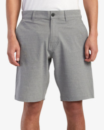 0 Balance - Short híbrido para Hombre Negro AVYWS00287 RVCA