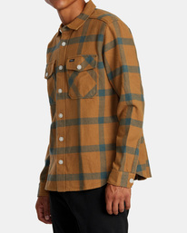 3 VA Cpo - Shirt for Men Brown AVYWT00369 RVCA