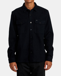 0 VA Cpo - Shirt for Men Blue AVYWT00369 RVCA