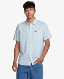 2 Anytime - Short Sleeve Shirt for Men White AVYWT00489 RVCA