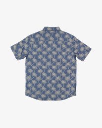 1 Exotica - Camisa de Manga Corta para Hombre Azul AVYWT00500 RVCA