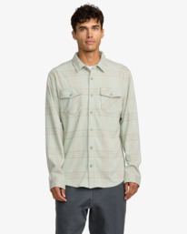 2 Vacancy Flannel - Flannel Shirt for Men Black AVYWT00512 RVCA