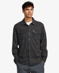 2 Vacancy Flannel - Flannel Shirt for Men Multi AVYWT00512 RVCA