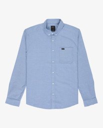 0 Thatll Do - Chemise à manches longues pour Homme Bleu AVYWT00543 RVCA