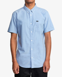 0 Thatll Do - Short Sleeves Shirt for Men Bleu AVYWT00544 RVCA