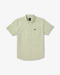 0 Thatll Do Dobby - Camicia a maniche corte da Uomo Green AVYWT00545 RVCA