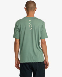 3 VA Sport Mark - T-Shirt für Männer Grün AVYZT01369 RVCA